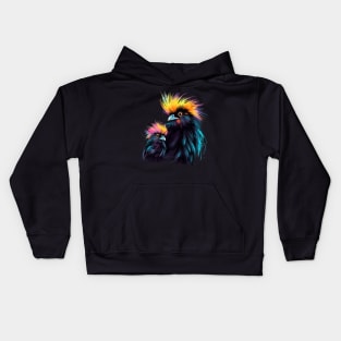 Silkie Fathers Day Kids Hoodie